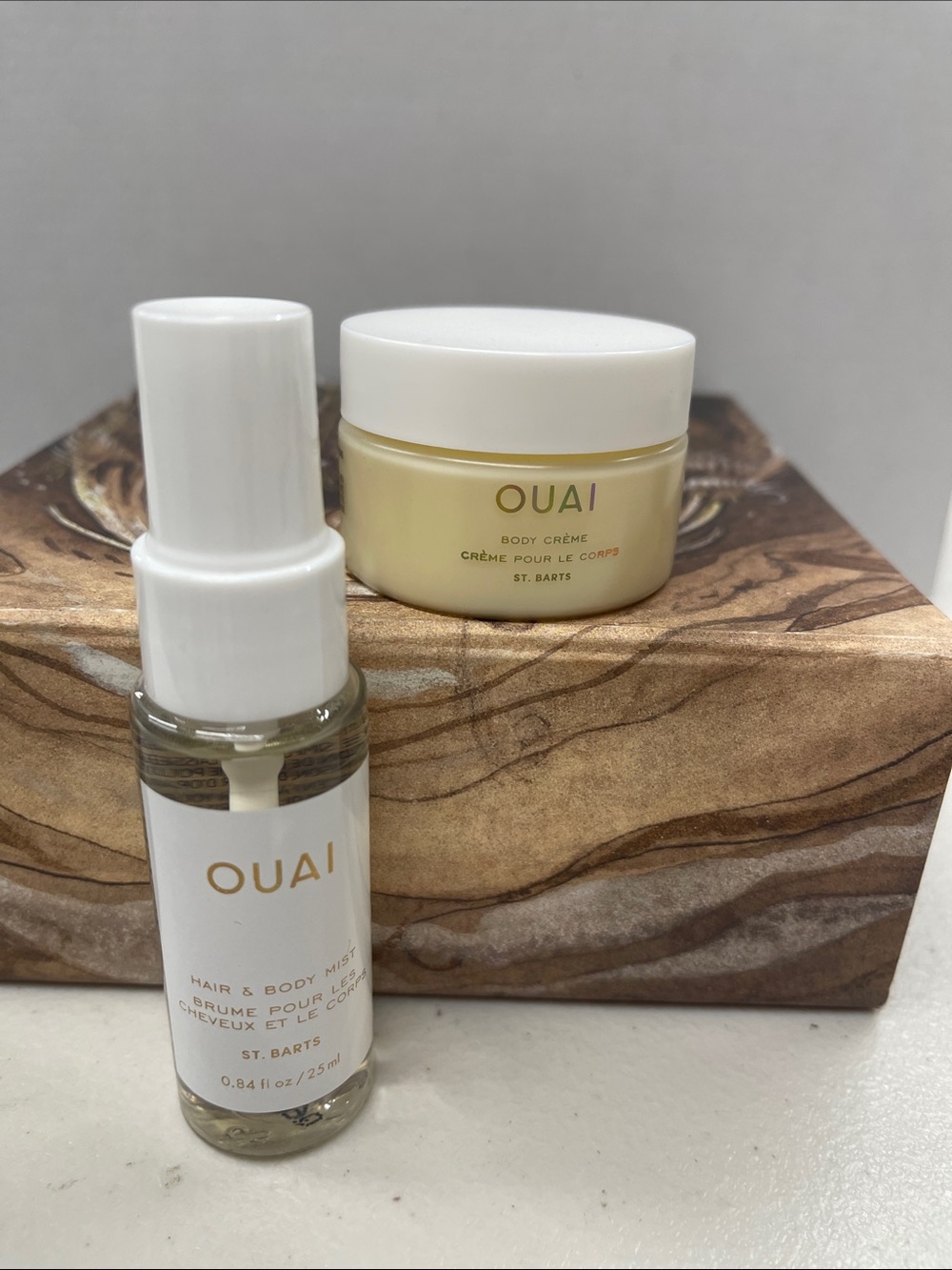 OUAI Hair & Body Mist and Body Crème Set